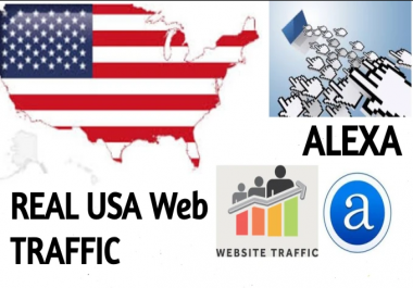 I will send 14,000 real traffic from USA to your site