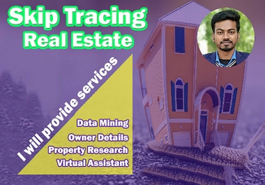 I can provide 3 Skip Tracing Links for Real Estate Investors