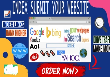 Do ping or submit website, webhost to over 15000 sites