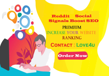 High Quality Premium 25 reddit Social Signals Network