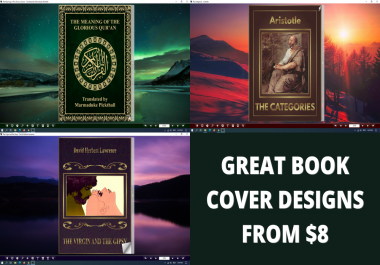 I Will Create An Amazing BOOK COVER