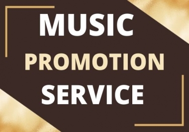 Get Music Promotion Service for your Audio Track