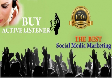 Track or Music promotion with High Retention listeners