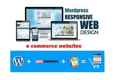 Wordpress 0r E-commerce website design and development