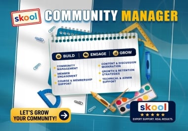 Skool Community Management Posts,  Course,  Engagement & Growth