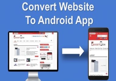 Convert Your Website, YouTube Chanel, FaceBook Page Into a Cool Android Application