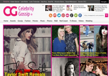 Guest post on fashion,  celebrity and lifestyle blog in 24hrs