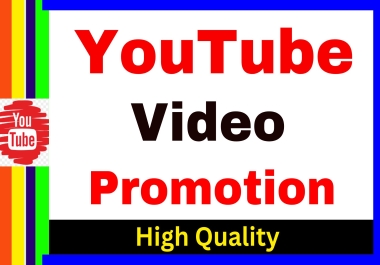 YOUTUBE Video Promote Marketing