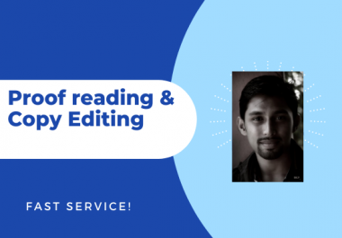 I will proofread and edit your 750 words article