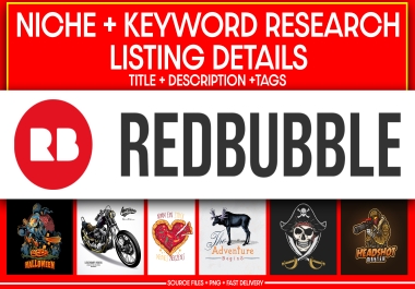 redbubble tshirts design with keyword research