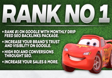 Do Rank Your Website on Google Top,  SEO Backlinks 30 Days Dripfeed Manual Work