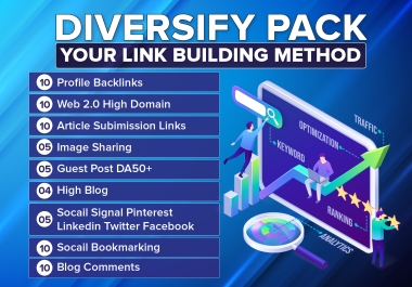 Diversify Pack Your Link Building Method