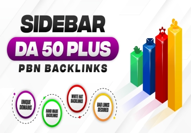 Boost Your Website's Authority with 50 High-Quality PBN Sidebar Links DA50+