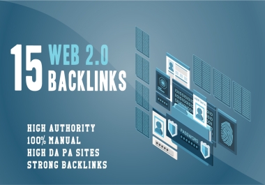 Premium Manual Web 2.0 Backlinks - Boost Your SEO with 15 Handcrafted Links