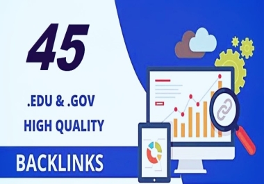 Manually build 45+ high quality edu gov profile backlinks