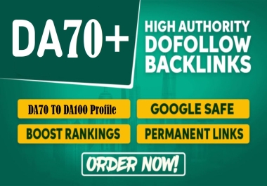 50 Manual Whitehat Authority Backlinks For Boost your Google Ranking DA70+