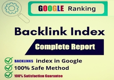 Index Your Backlinks in google