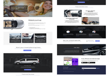 I will create quick quality landing page design