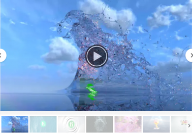 Give you 10 water logo animation intro videos