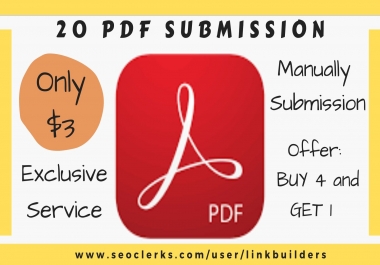 20 PDF submission on document sharing sites