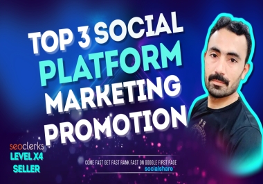 Top 3 Premium 70500 Social Media Facebook Pinterest Tumblr Social Signals Bookmarks Backlinks