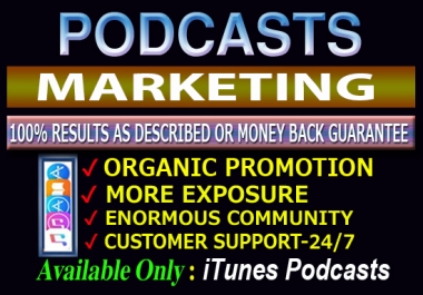 Promote your Podcasts from Thousands of organic active listeners