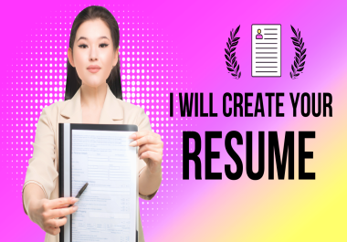 CV Resume WRITING I Will Write And Edit Your Resume professionally