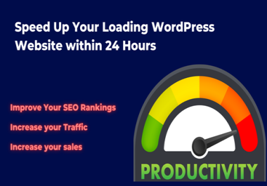 Speed Up Your Loading WordPress Website within 24 Hours
