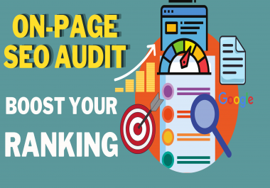 I will do on page seo audit and give you report