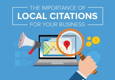 I will build 10 local Citations for local listing, local Business Directory