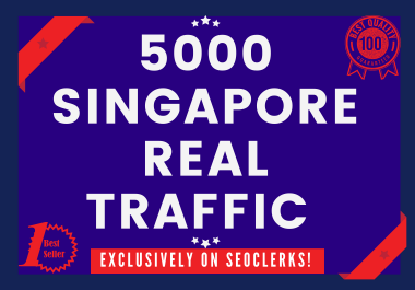 Send 5000+ Real Human Traffic from SINGAPORE