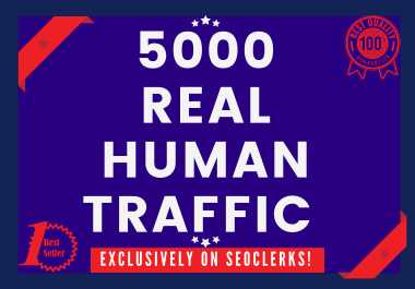 Send 5000+ Real Human Traffic by Google Bing Yahoo etc