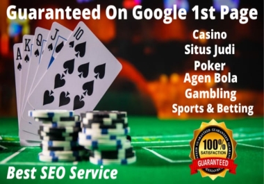 3000 Contextual Casino High Authority Links For Website Ranking