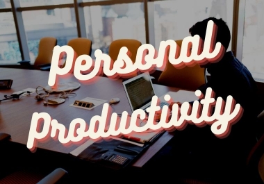 Give you access to my Personal Productivity digital info pack