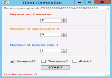Admob Bot Adsense Bot unique software