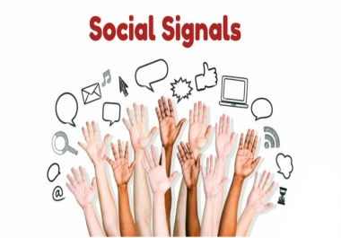 Give 9800 Organic Social Signals to Boost your Website on Google 