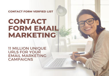 Contact Form Email Marketing Verified Lists