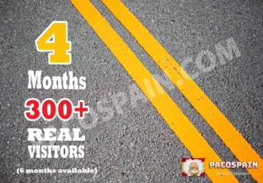 send UNLIMITED genuine real Website TRAFFIC for 4 months