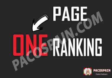 Get you Page 1 ranking in 10-15 days + FREE a Bonus
