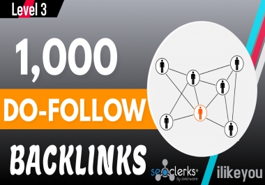 Premium Quality 1,000 Do-Follow Backlinks Your Website Help To Google First Page