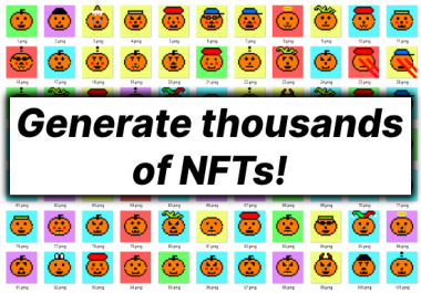 Generate Unlimited NFT Art Variations With Metadata