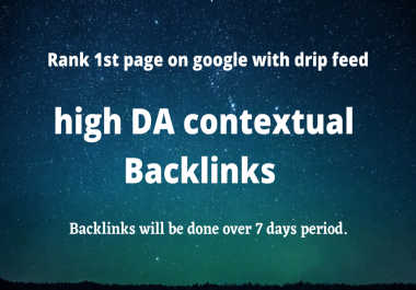 7 DAYS DRIP FEED all in one Perfect SEO Service WITH MULTI TIER BACKLINKS