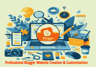 Get your Blogger Website Creation & Customization