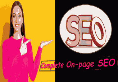 I will do complete on-page SEO optimization 2024 Update!