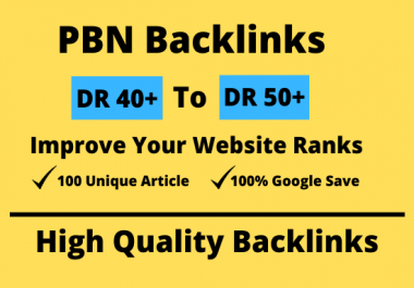 50 Homepage SEO PBN Dofollow Backlinks to Boost Website Ranks