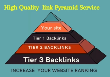Power Booster+ SEO Link Pyramid Google 1st page Guarantee in 25 days