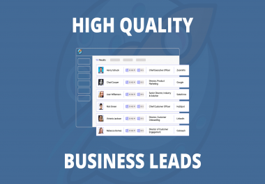 UNLIMITED Business Leads High Quality Leads ONLY