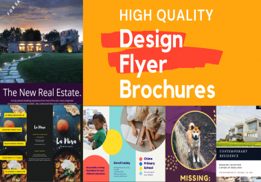 I will design awesome flyer or brochure for your business