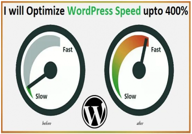 WordPress Speed Optimization Fastest Speed Upto 400 Page Speed Improvement