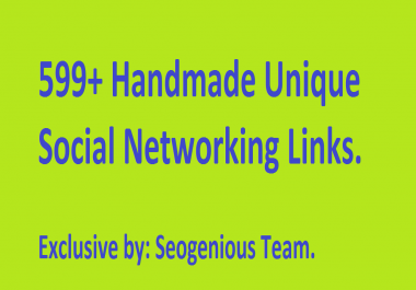 599+ Handmade Unique Social Networking Links